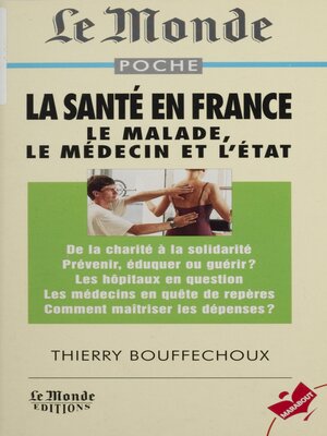 cover image of La santé en France